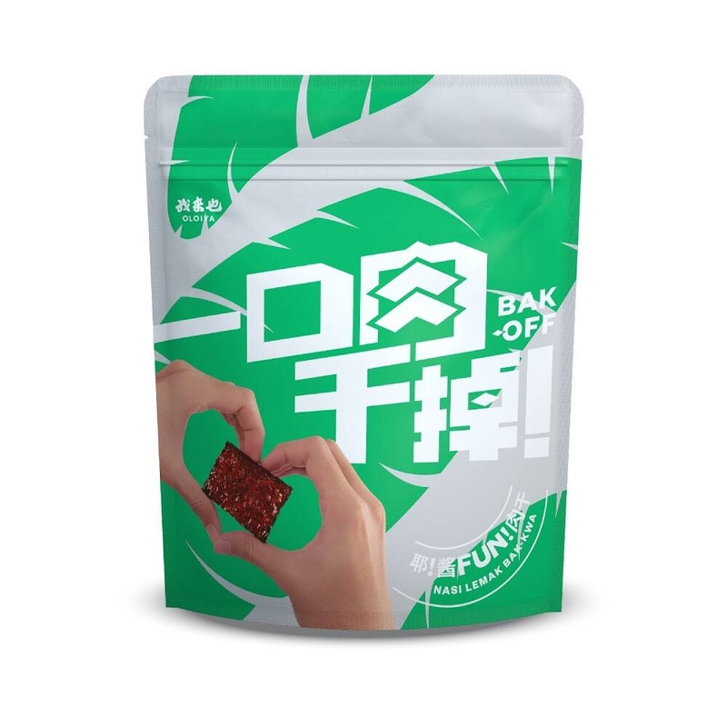 椰漿飯 Nasi Lemak BBQ Pork Jerky (100g)