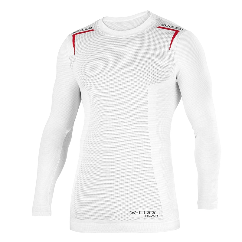 Sparco K-CARBON L/S WHITE