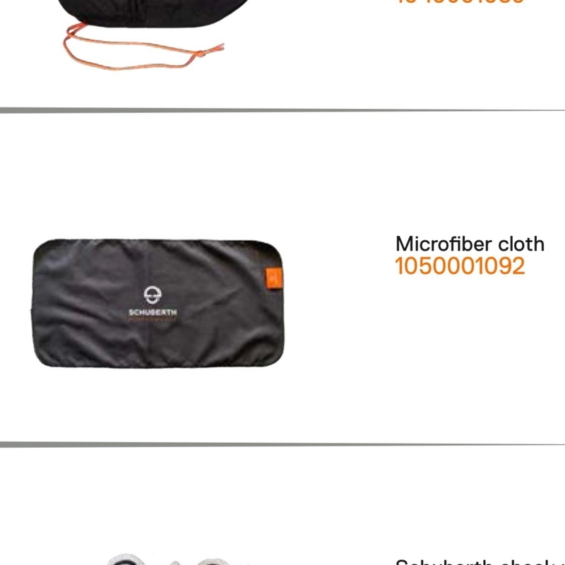 Schuberth Microfabric Cloth