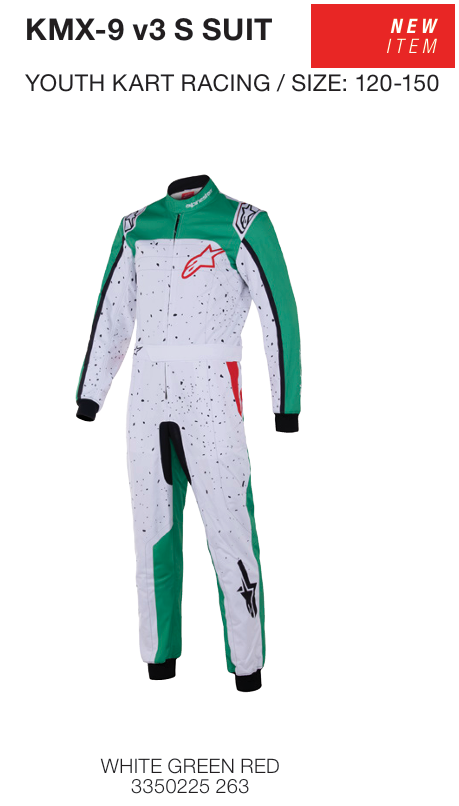 2025 Alpinestars KMX-9 V3 S SUIT GRAPHIC