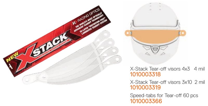 Schuberth Speed-tabs for Tear-off (Roll 60 pcs)