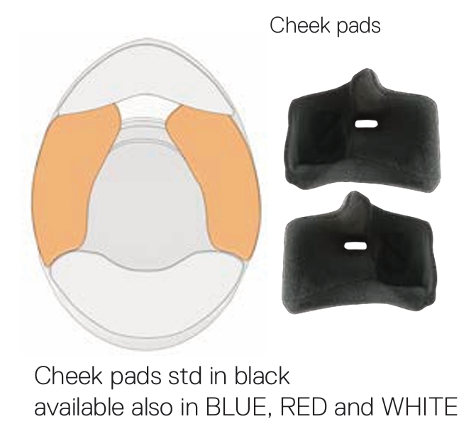 Schuberth SF4/SP1 - Cheek Pads