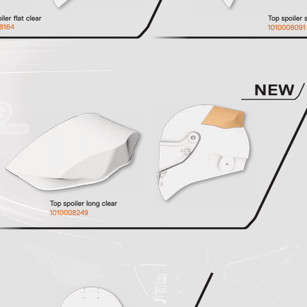 Schuberth Top Spoiler Long clear