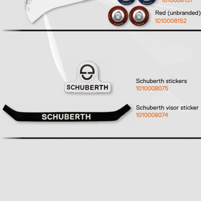 Schuberth Visor Strip